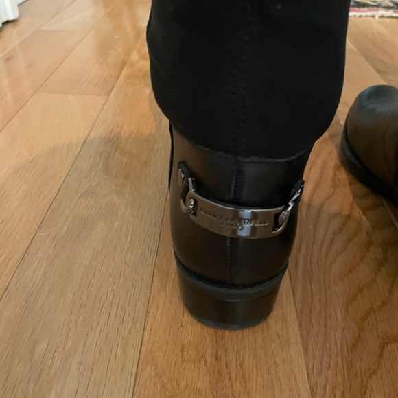 New Karl Lagerfel knee length boots - Picture 3 of 5